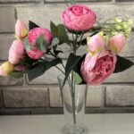 Artificial Persian Flower Faux Flower Light & Dark Pink
