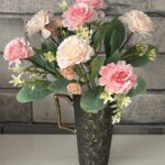 Artificial Persian Roses for Bouquets and Home Decor Light Pink & Beige